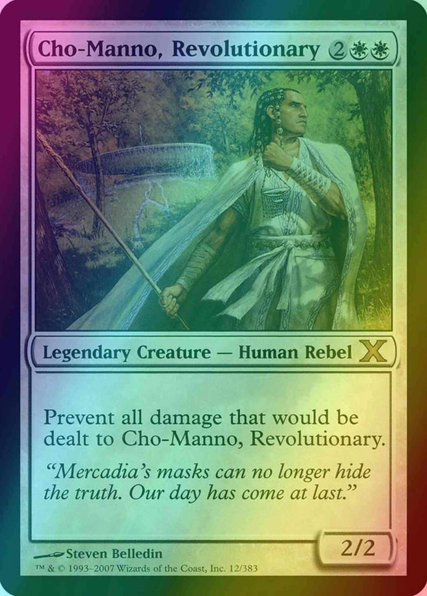 Cho-Manno, Revolutionary [12] [Tenth Edition] [Foil]