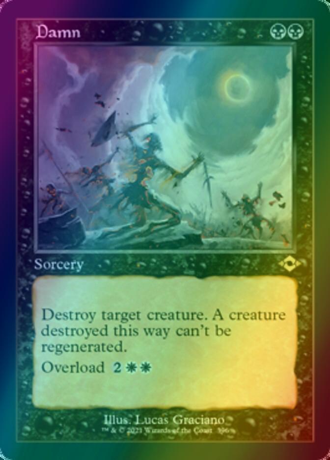 Damn [396] [Retro Frame] [Modern Horizons 2] [Foil]