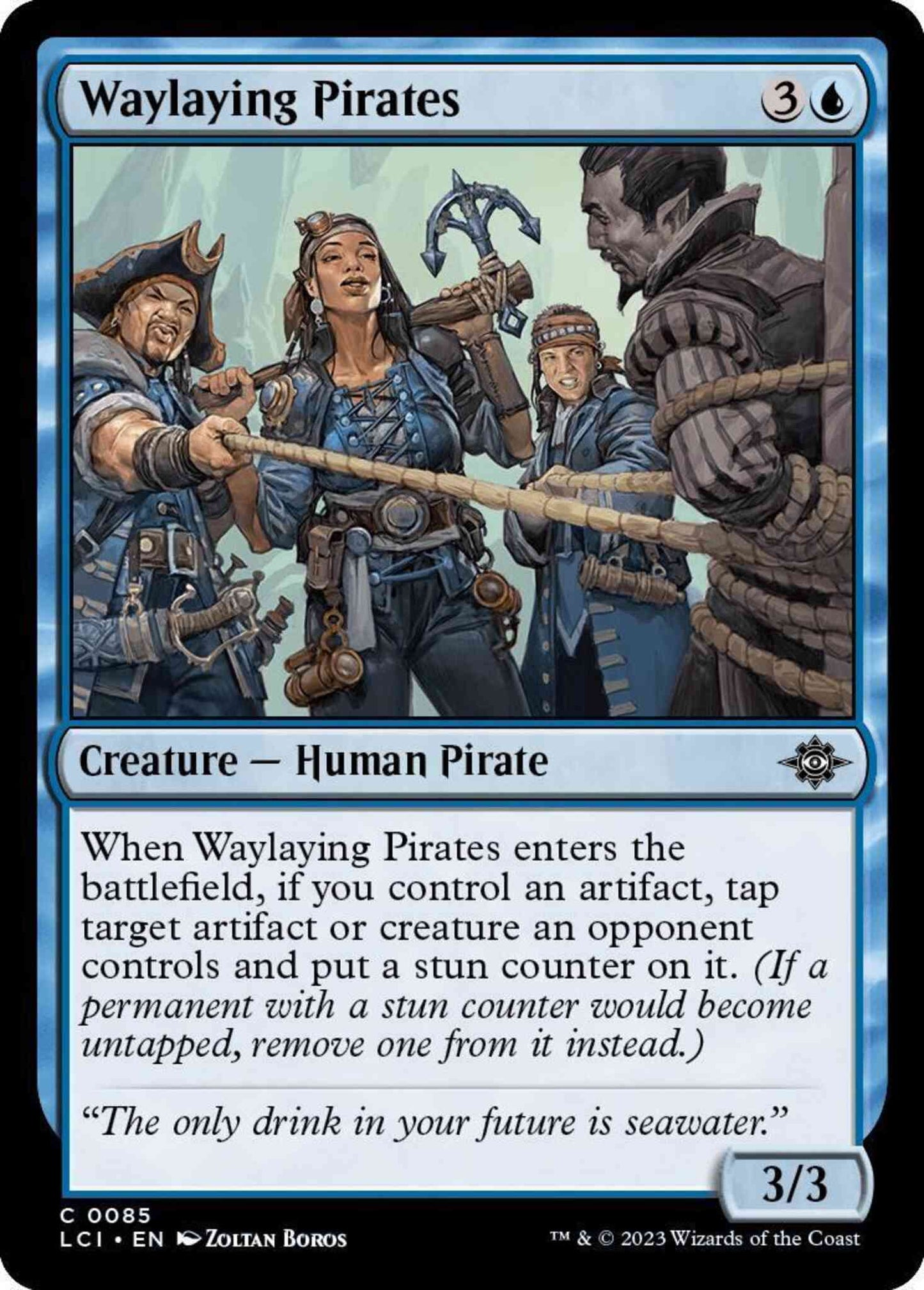 Waylaying Pirates [85] [The Lost Caverns of Ixalan] [Non-Foil]