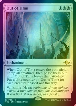 Out of Time [23] [Modern Horizons 2] [Foil]