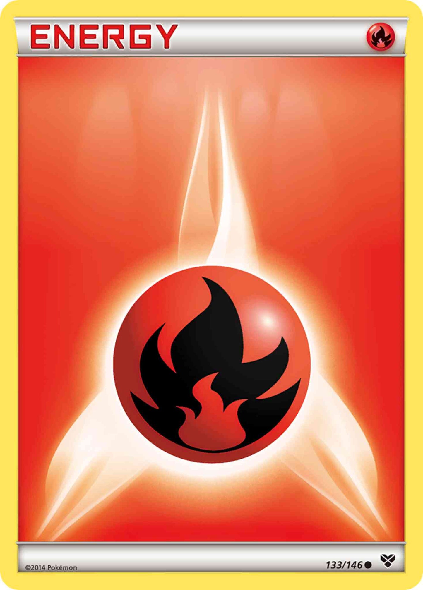Fire Energy - 133/146 - Common [xy1-133] [Non-Holo]
