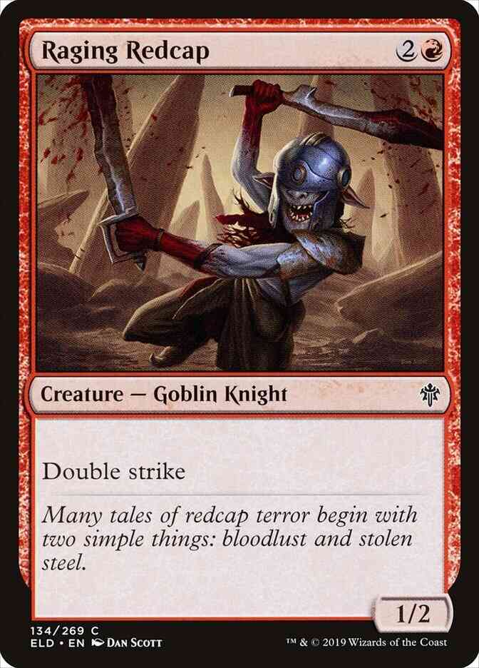 Raging Redcap [134] [Throne of Eldraine] [Non-Foil]