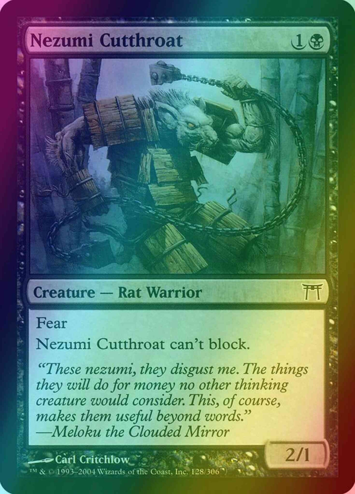Nezumi Cutthroat [128] [Champions of Kamigawa] [Foil]