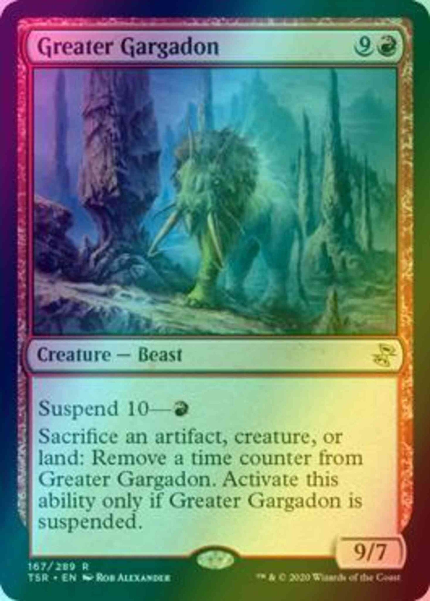 Greater Gargadon [167] [Time Spiral Remastered] [Foil]