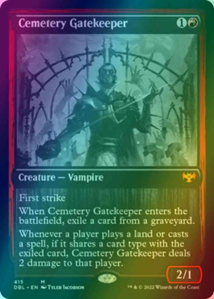 Cemetery Gatekeeper [415] [Innistrad: Double Feature] [Foil]
