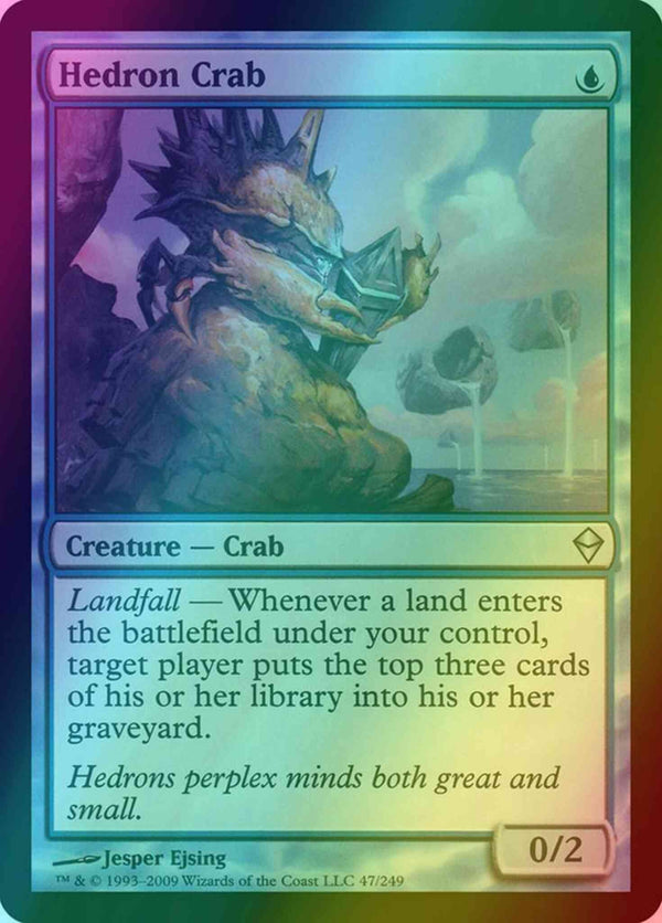 Hedron Crab [47] [Zendikar] [Foil]
