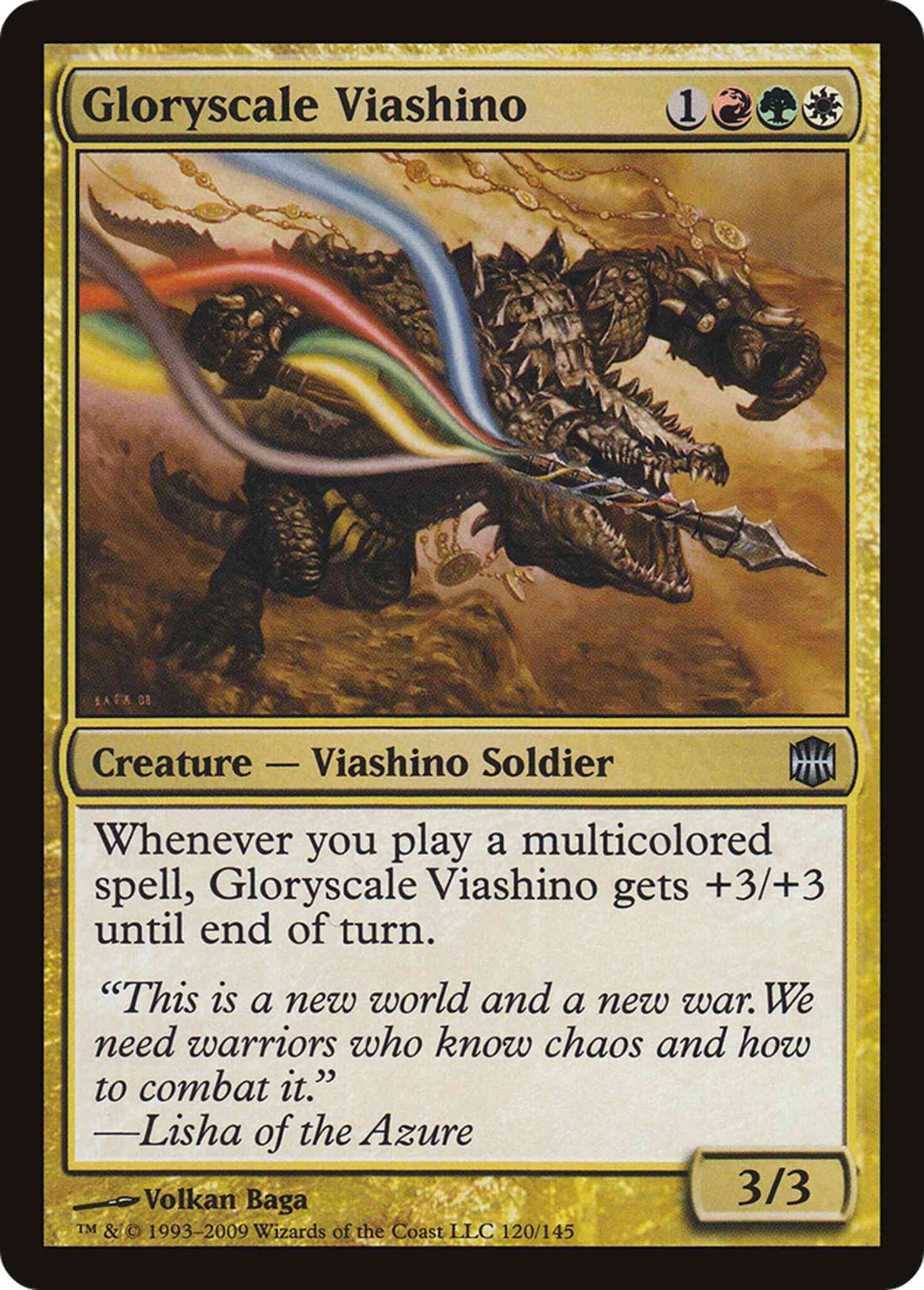 Gloryscale Viashino [120] [Alara Reborn] [Non-Foil]