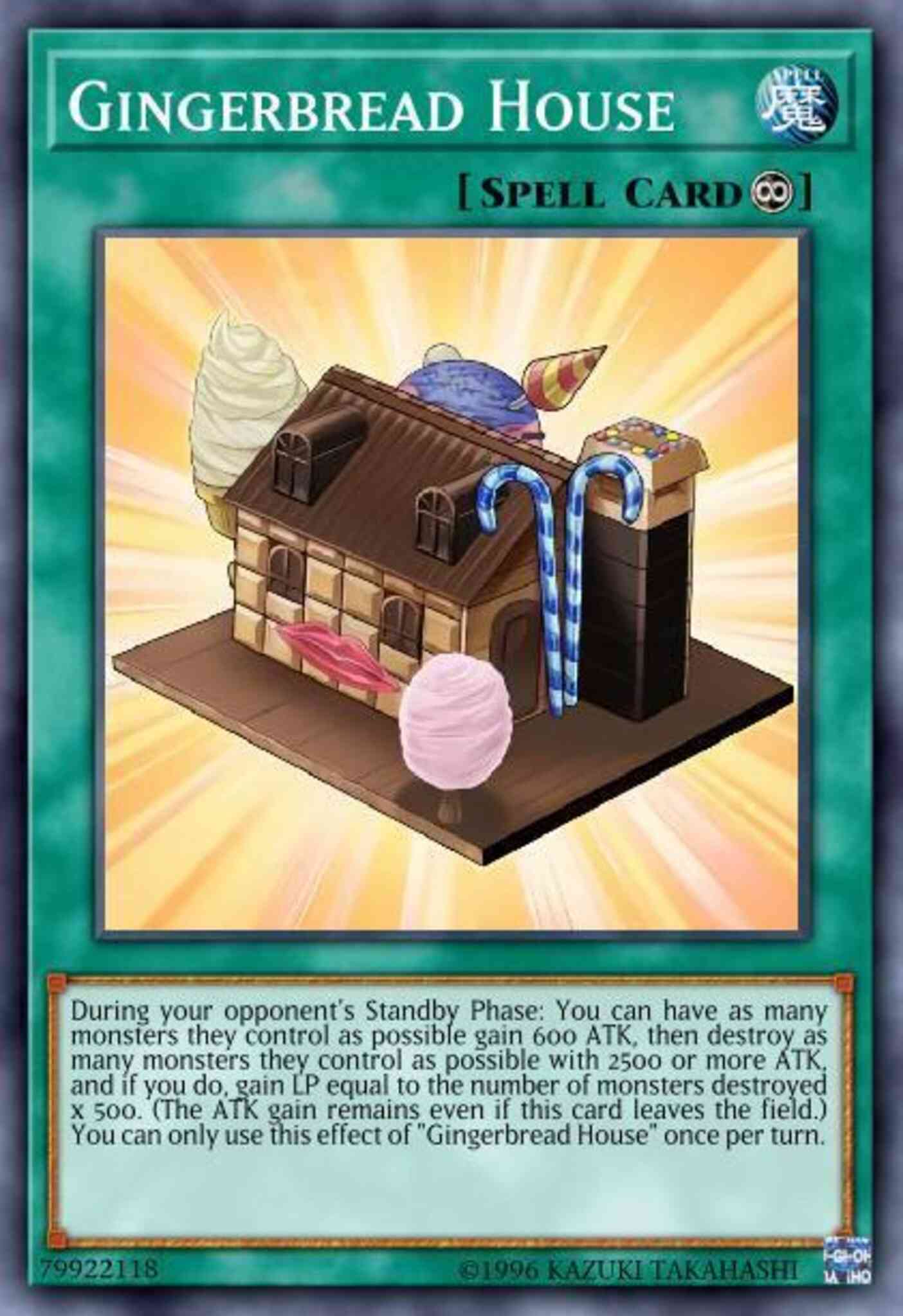 Gingerbread House - BLHR-EN004 - Ultra Rare - 1st Edition