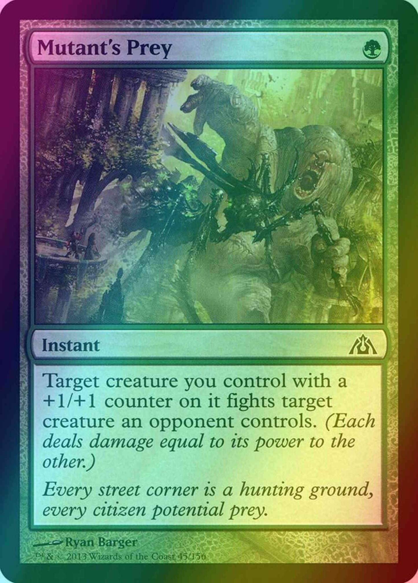 Mutant's Prey [45] [Dragon's Maze] [Foil]