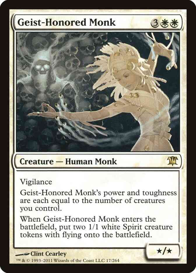 Geist-Honored Monk [17] [Innistrad] [Non-Foil]