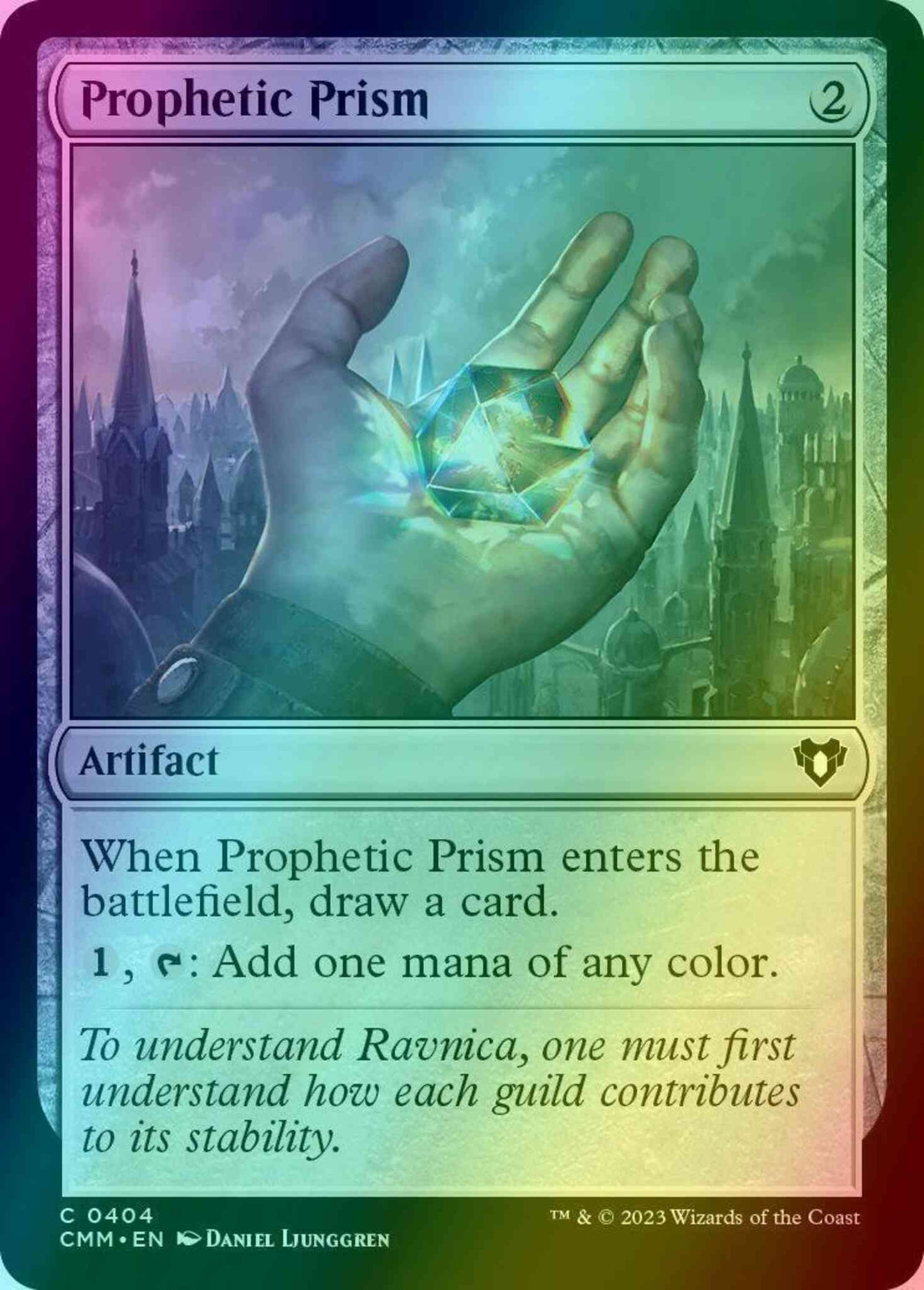 Prophetic Prism [404] [Commander Masters] [Foil]