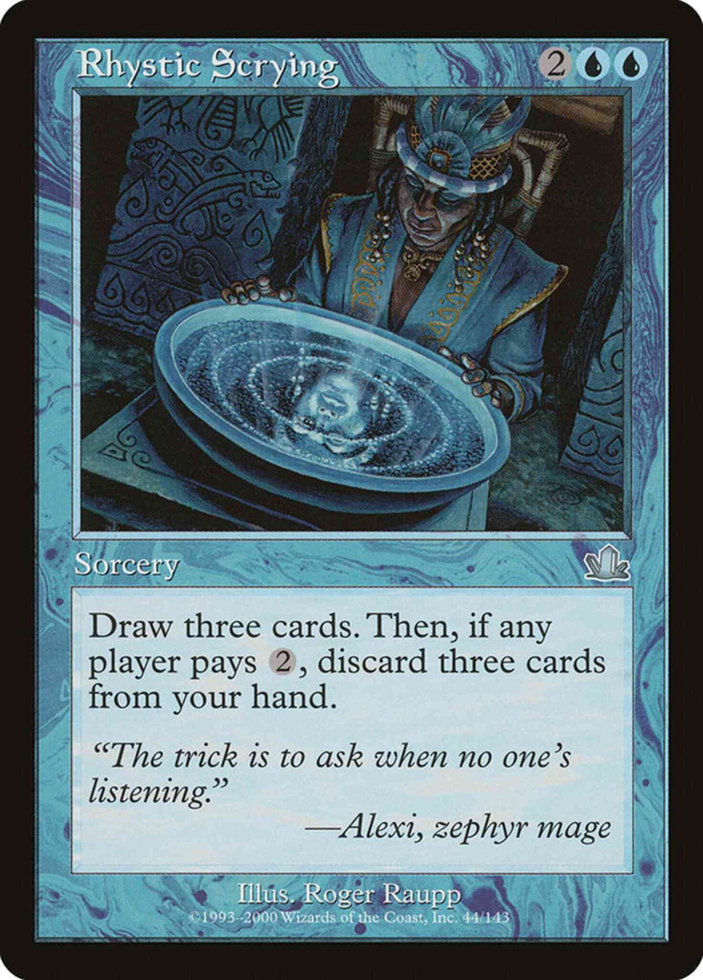 Rhystic Scrying [44] [Prophecy] [Non-Foil]