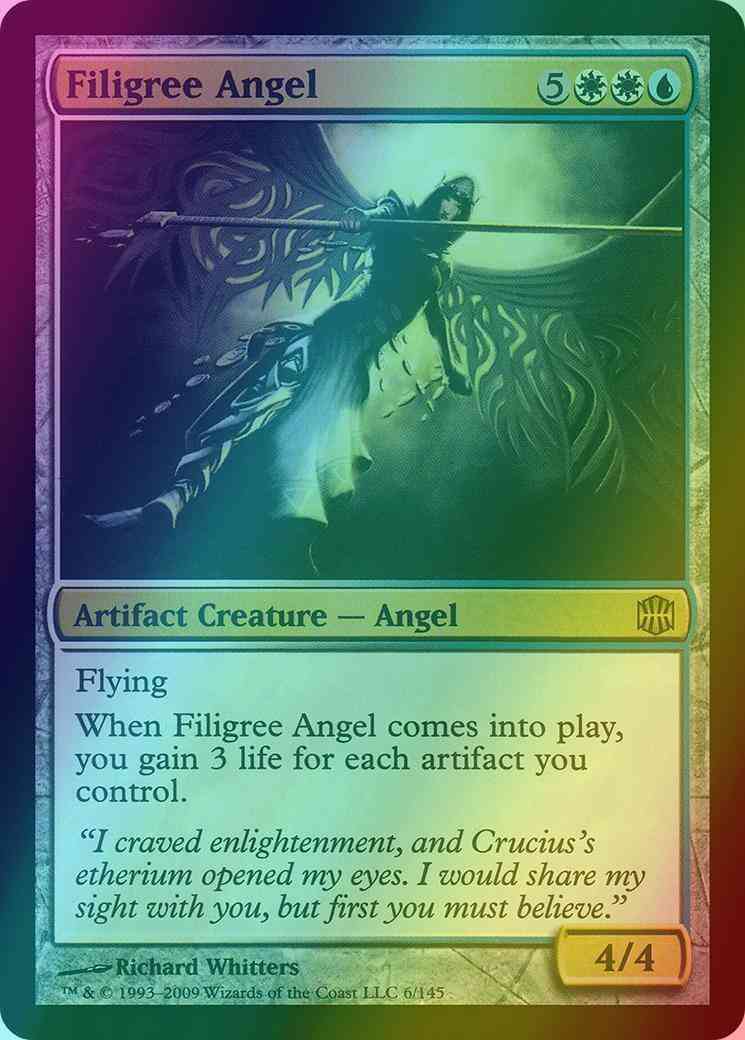 Filigree Angel [6] [Alara Reborn] [Foil]
