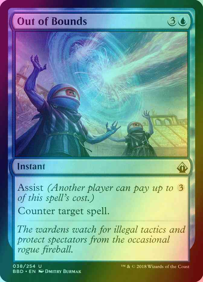 Out of Bounds [38] [Battlebond] [Foil]