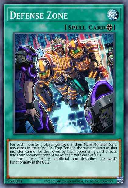 Defense Zone - COTD-EN066 - Short Print - 1st Edition
