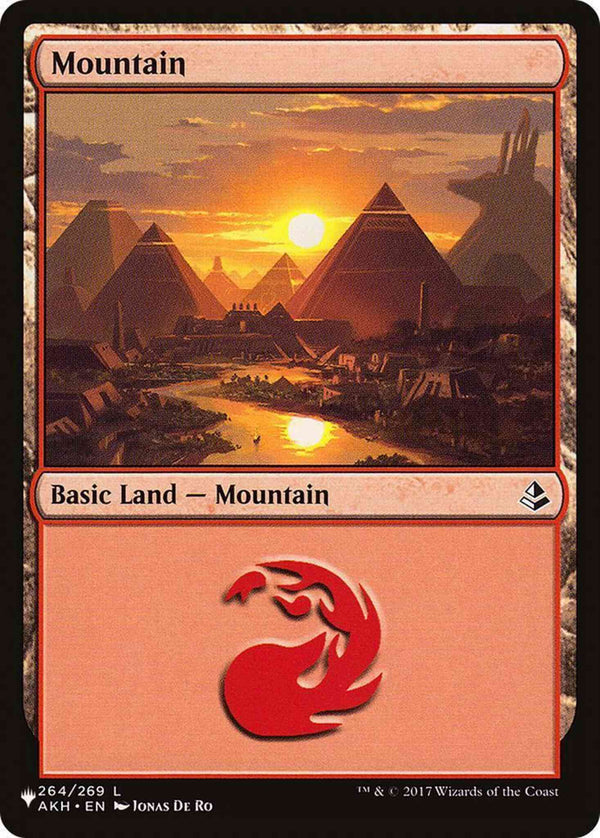 Mountain [AKH-264] [The List] [Non-Foil]