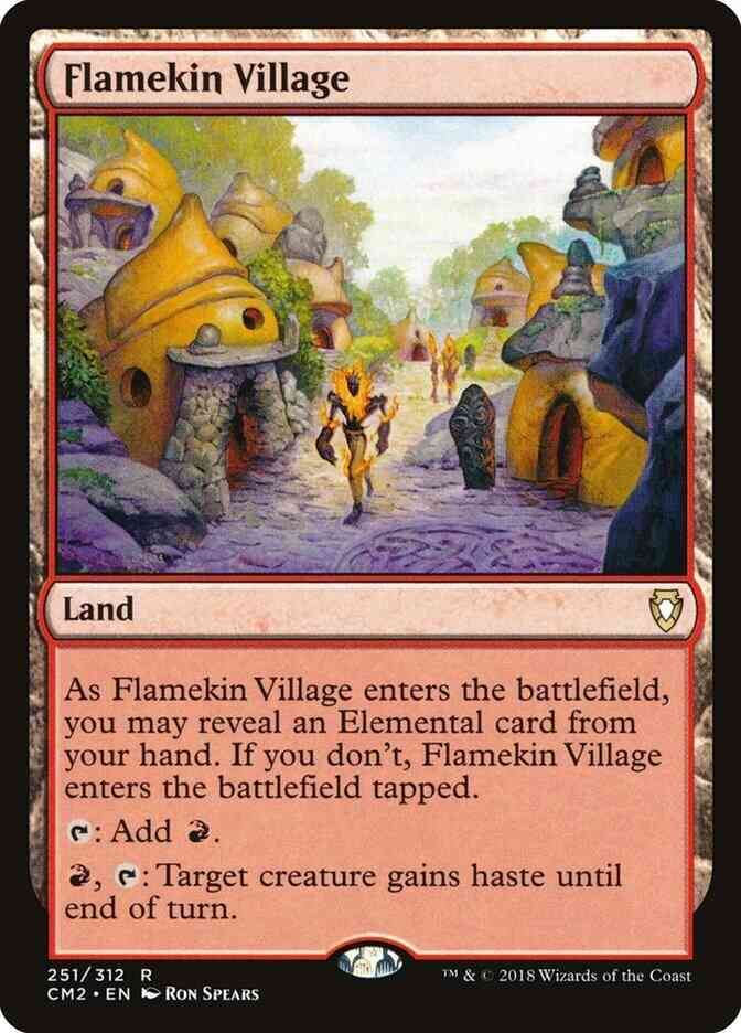 Flamekin Village [251] [Commander Anthology Volume II] [Non-Foil]