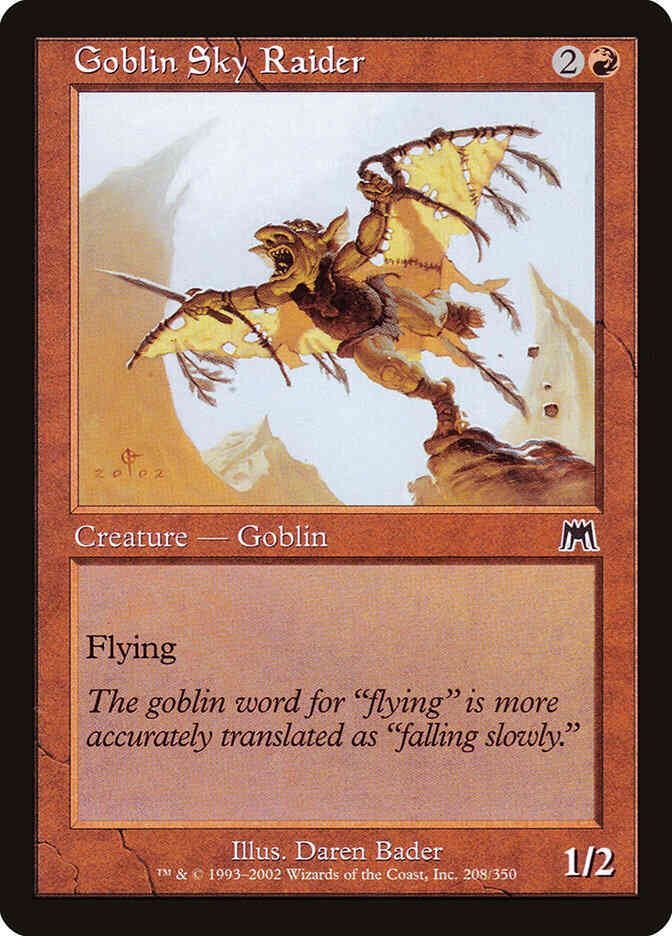 Goblin Sky Raider [208] [Onslaught] [Non-Foil]