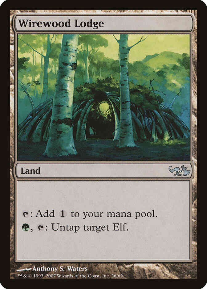 Wirewood Lodge [26] [Duel Decks: Elves vs. Goblins] [Non-Foil]