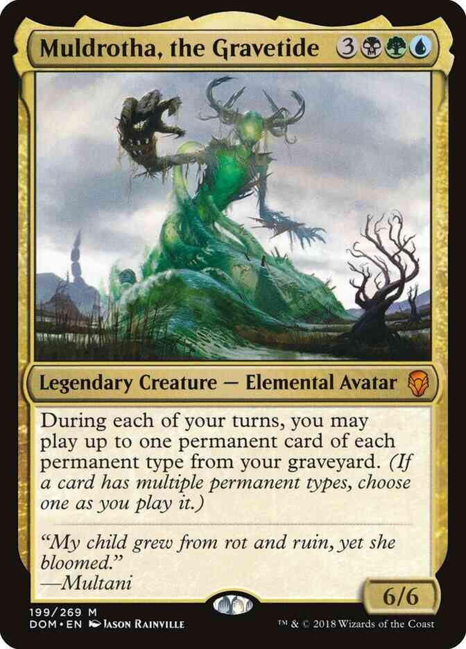 Muldrotha, the Gravetide [199] [Dominaria] [Non-Foil]