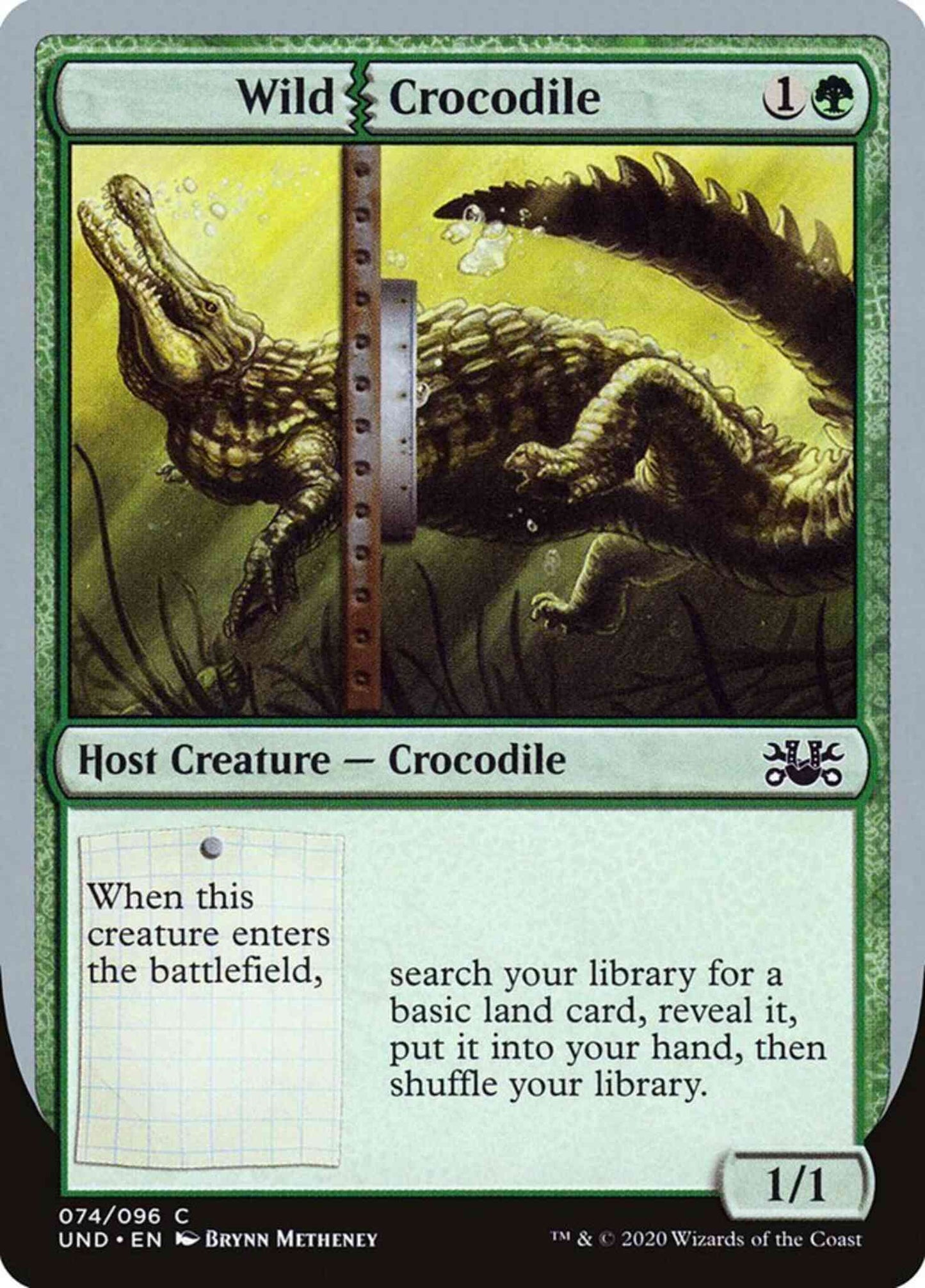 Wild Crocodile [74] [Unsanctioned] [Non-Foil]