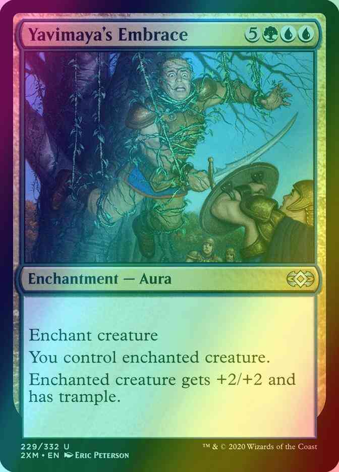 Yavimaya's Embrace [229] [Double Masters] [Foil]