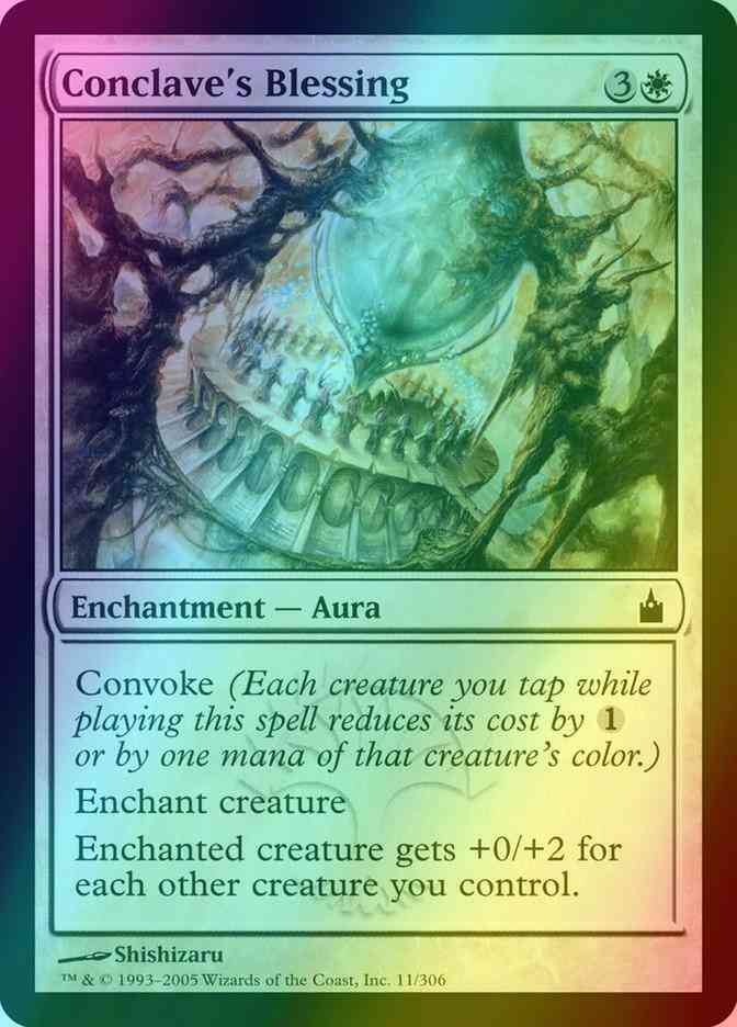 Conclave's Blessing [11] [Ravnica City Of Guilds] [Foil]