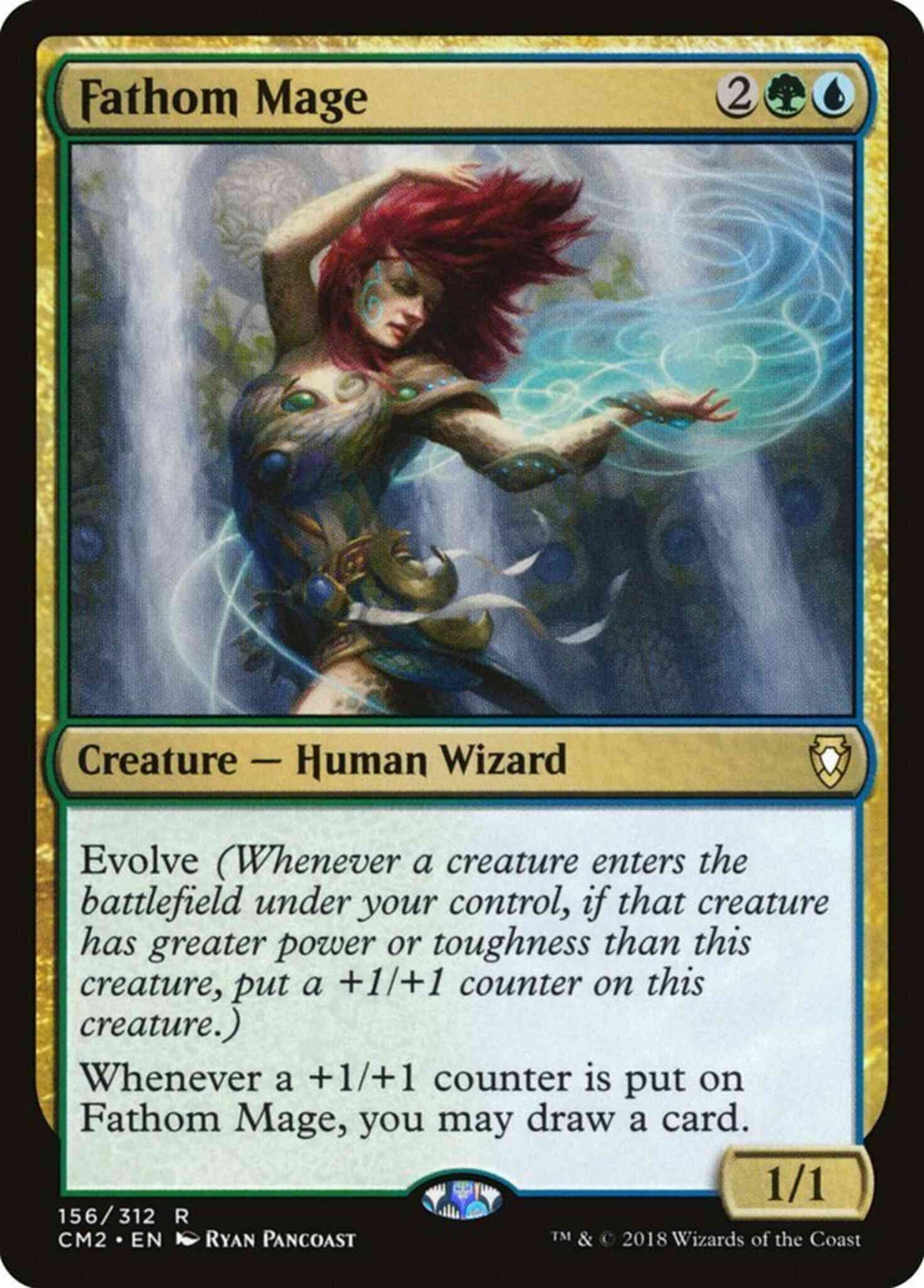 Fathom Mage [156] [Commander Anthology Volume II] [Non-Foil]
