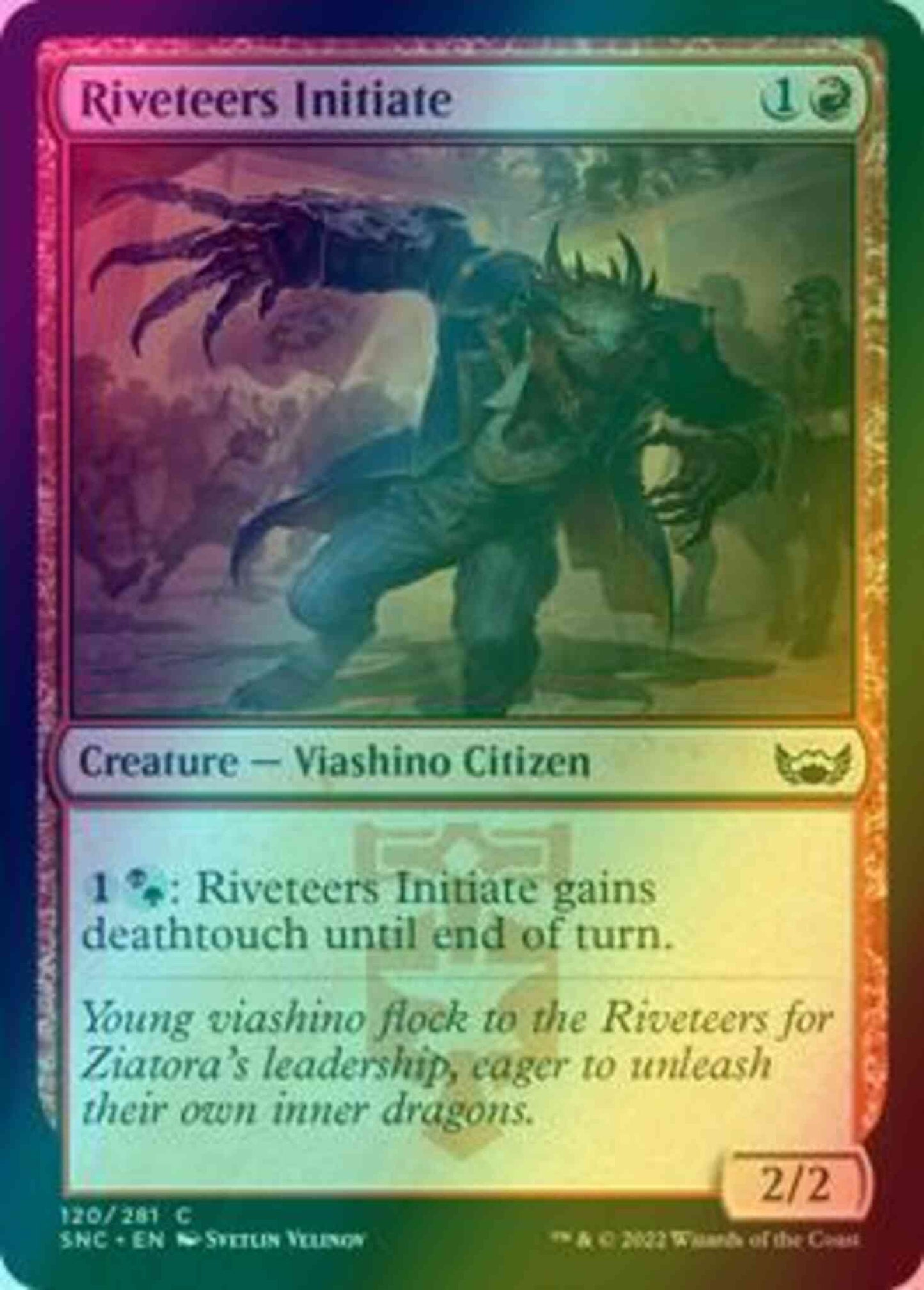 Riveteers Initiate [120] [Streets of New Capenna] [Foil]