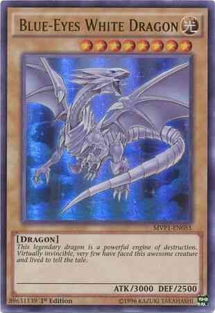 Blue-Eyes White Dragon - MVP1-EN055 - Ultra Rare - 1st Edition