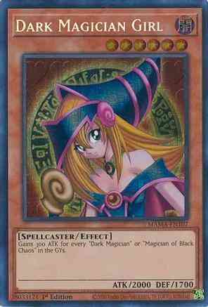 Dark Magician Girl - MAMA-EN107 - Pharaoh Ultra Rare - 1st Edition