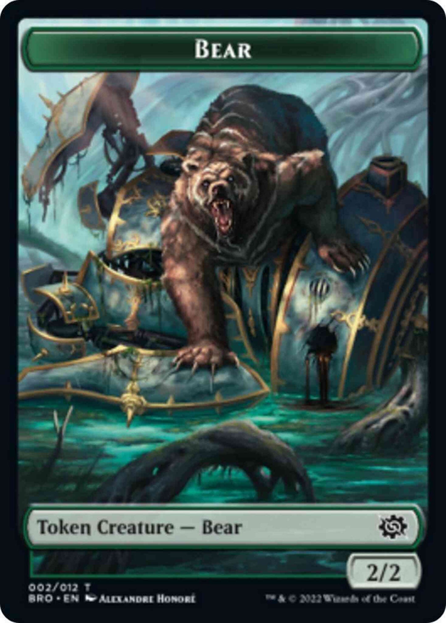 Bear Token [02] [The Brothers' War: Tokens] [Non-Foil]