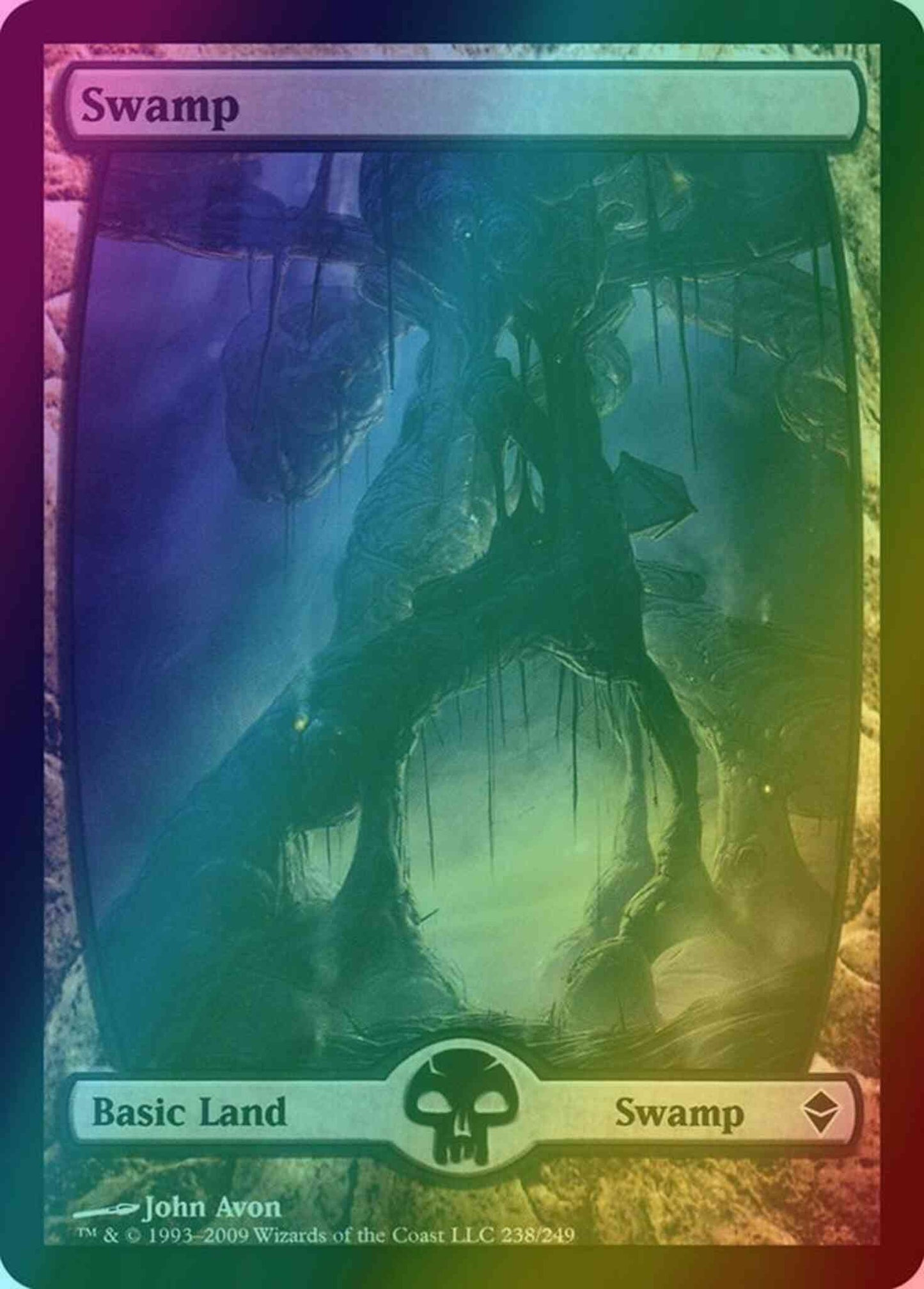 Swamp [238] [Full Art] [Zendikar] [Foil]