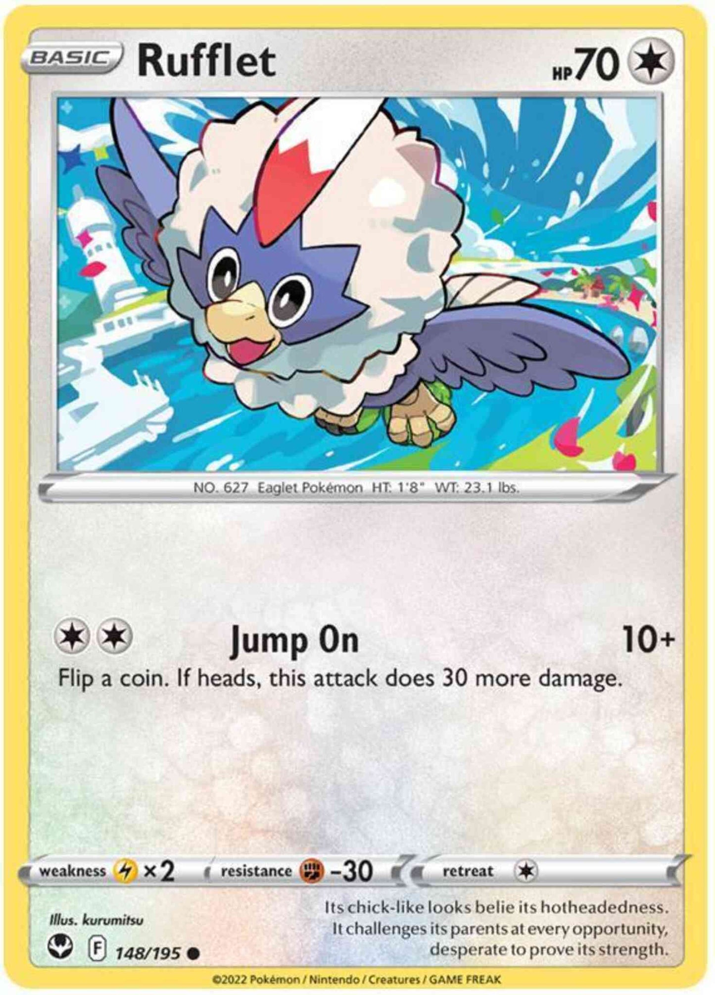 Rufflet - 148/195 - Common [swsh12-148] [Non-Holo]