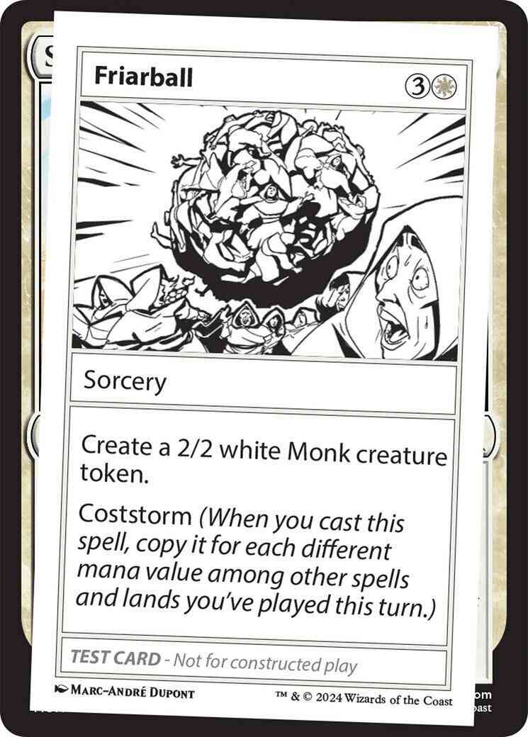 Friarball [278] [Playtest Card] [Mystery Booster 2] [Non-Foil]