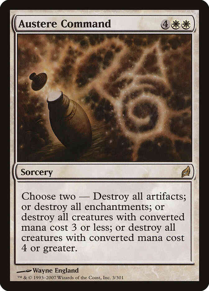 Austere Command [3] [Lorwyn] [Non-Foil]