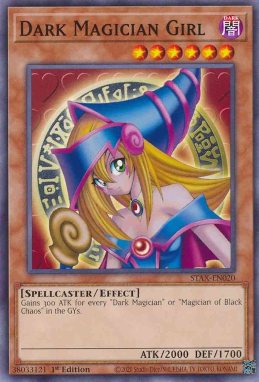 Dark Magician Girl - STAX-EN020 - Common - 1st Edition