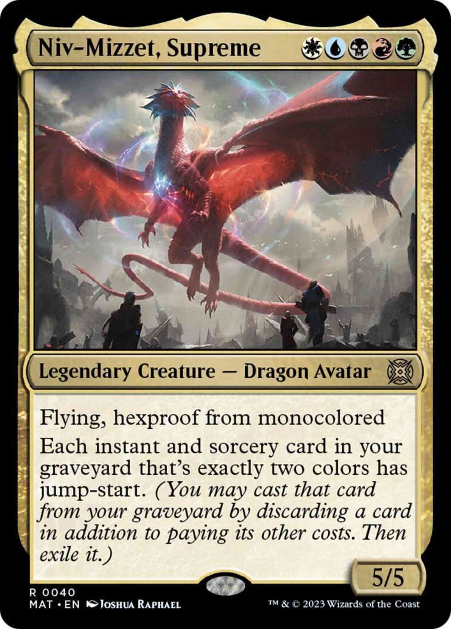 Niv-Mizzet, Supreme [40] [March of the Machine: The Aftermath] [Non-Foil]