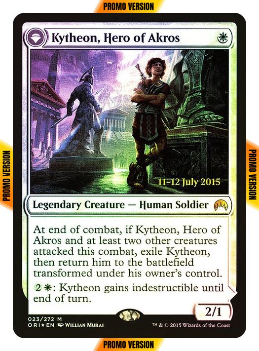 Kytheon, Hero of Akros // Gideon, Battle-Forged [23s] [Magic Origins Promos] [Foil]