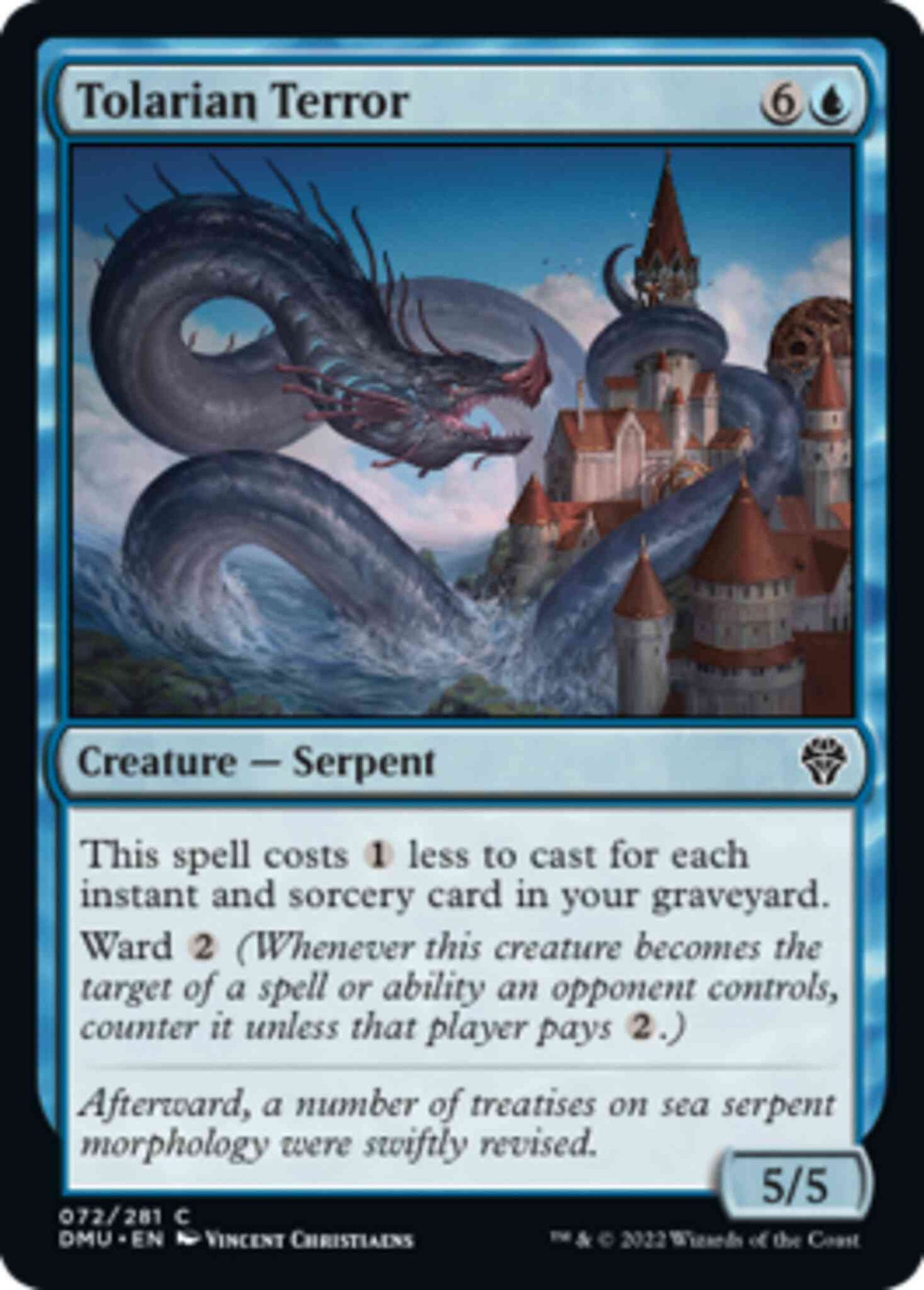 Tolarian Terror [72] [Dominaria United] [Non-Foil]
