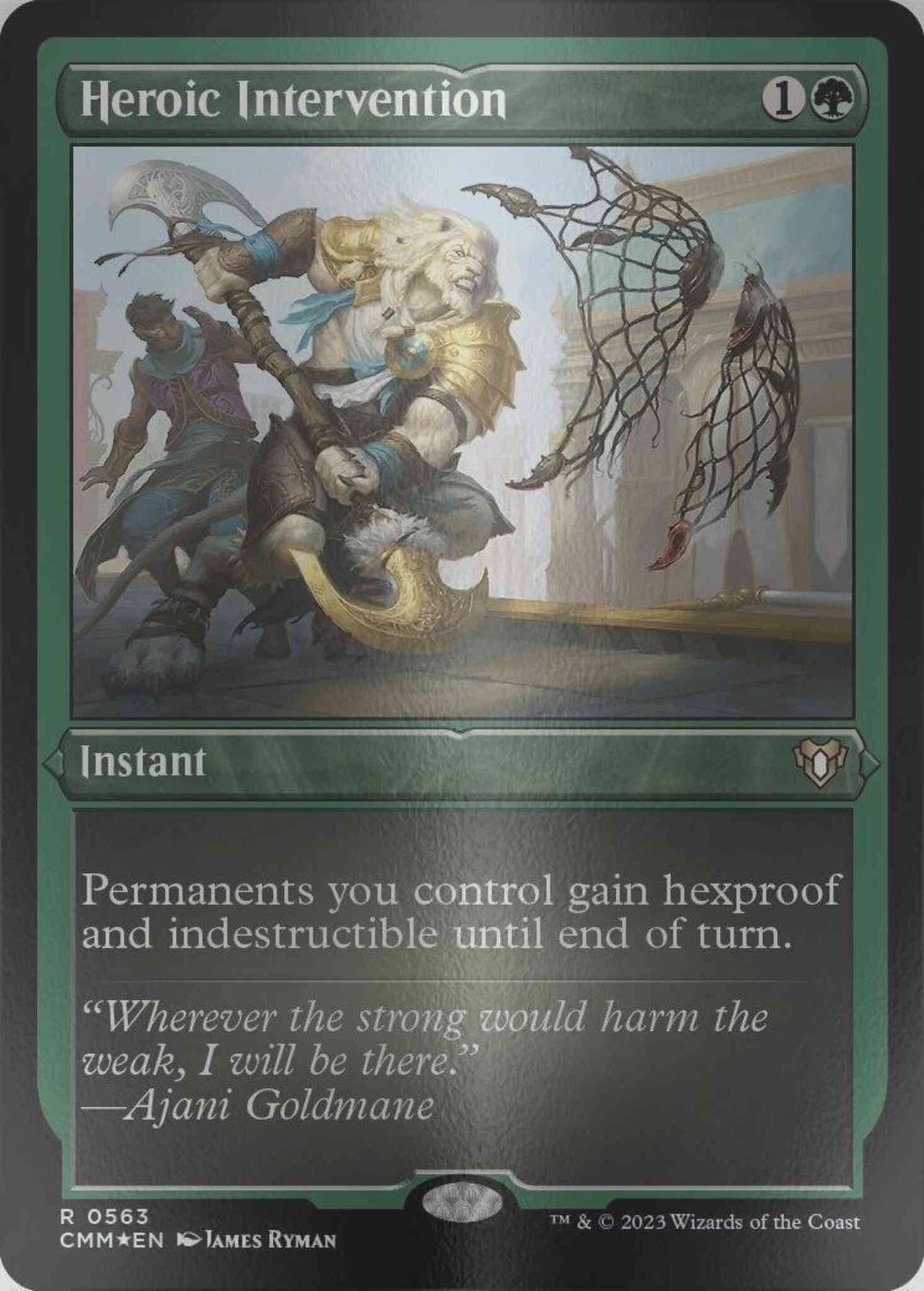 Heroic Intervention [563] [Commander Masters] [Etched Foil]