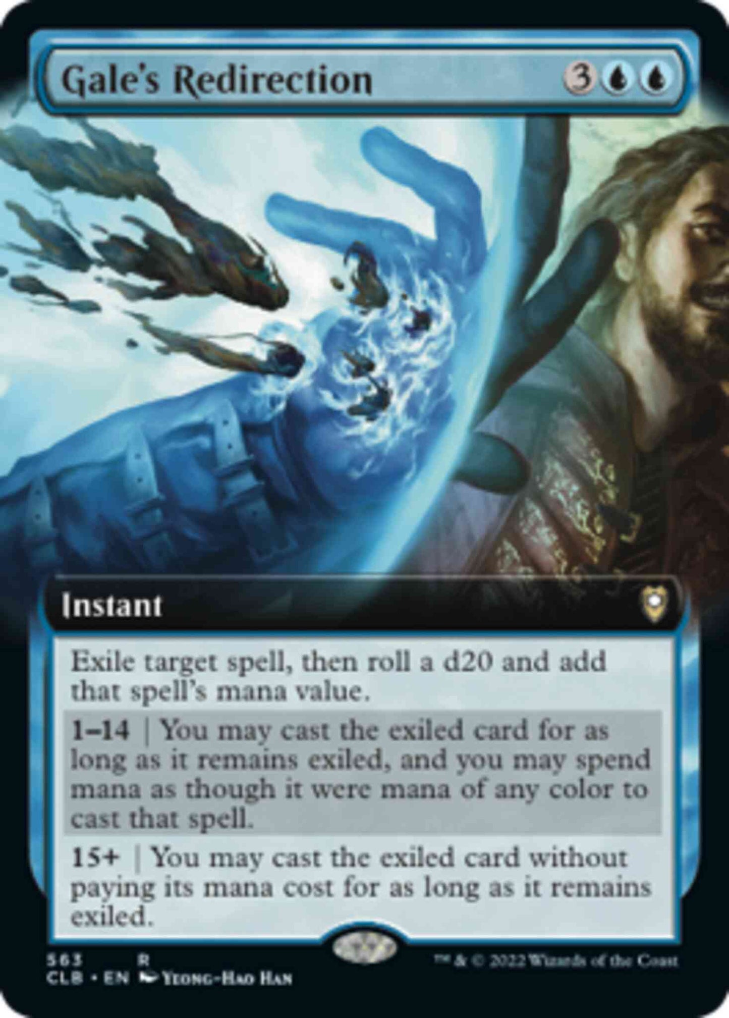 Gale's Redirection [563] [Extended Art] [Commander Legends: Battle for Baldur's Gate] [Non-Foil]