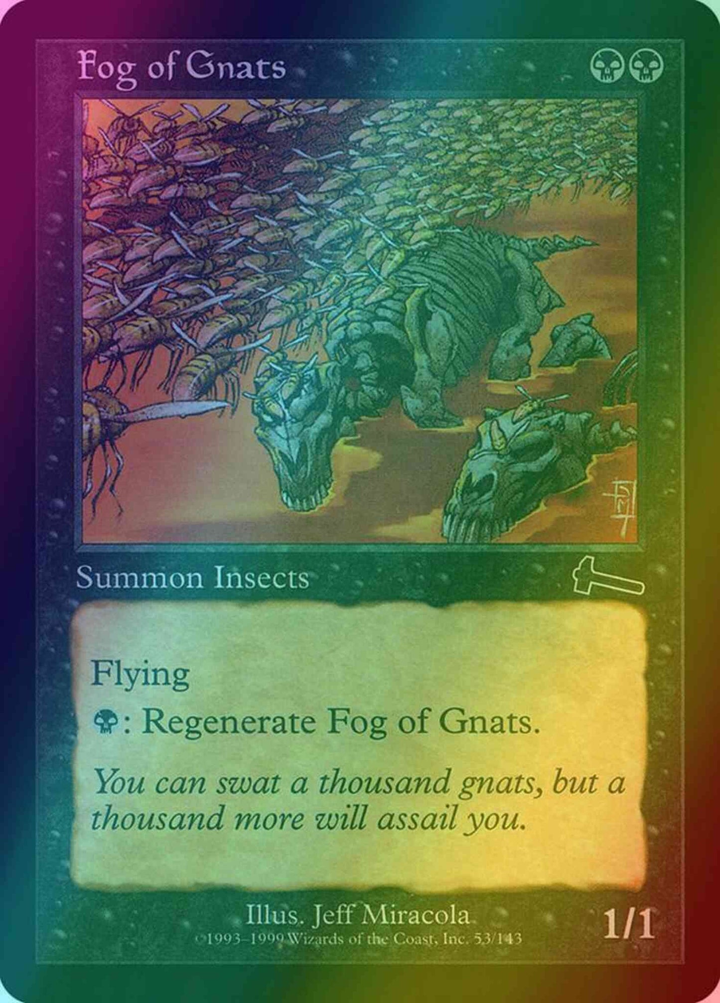 Fog of Gnats [53] [Urza's Legacy] [Foil]