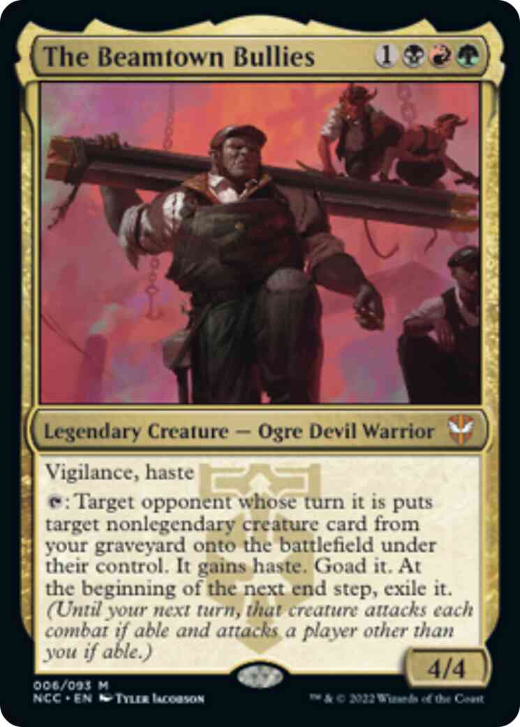 The Beamtown Bullies [6] [Streets of New Capenna: Commander] [Non-Foil]