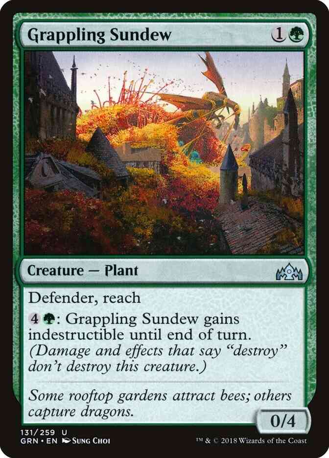 Grappling Sundew [131] [Guilds of Ravnica] [Non-Foil]