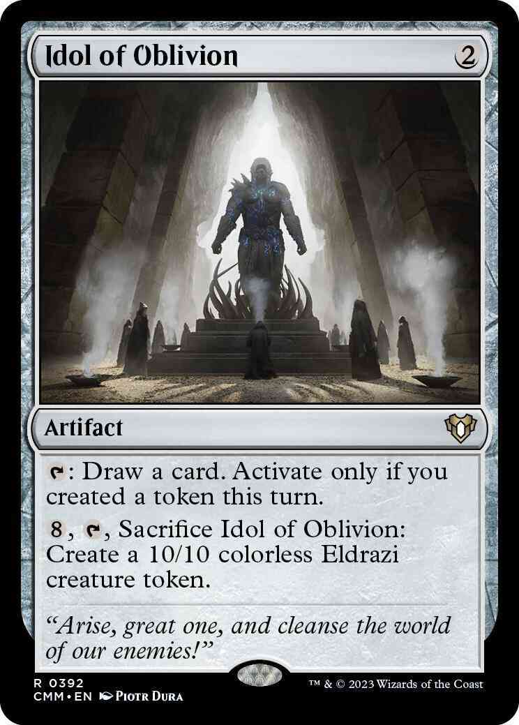Idol of Oblivion [392] [Commander Masters] [Non-Foil]
