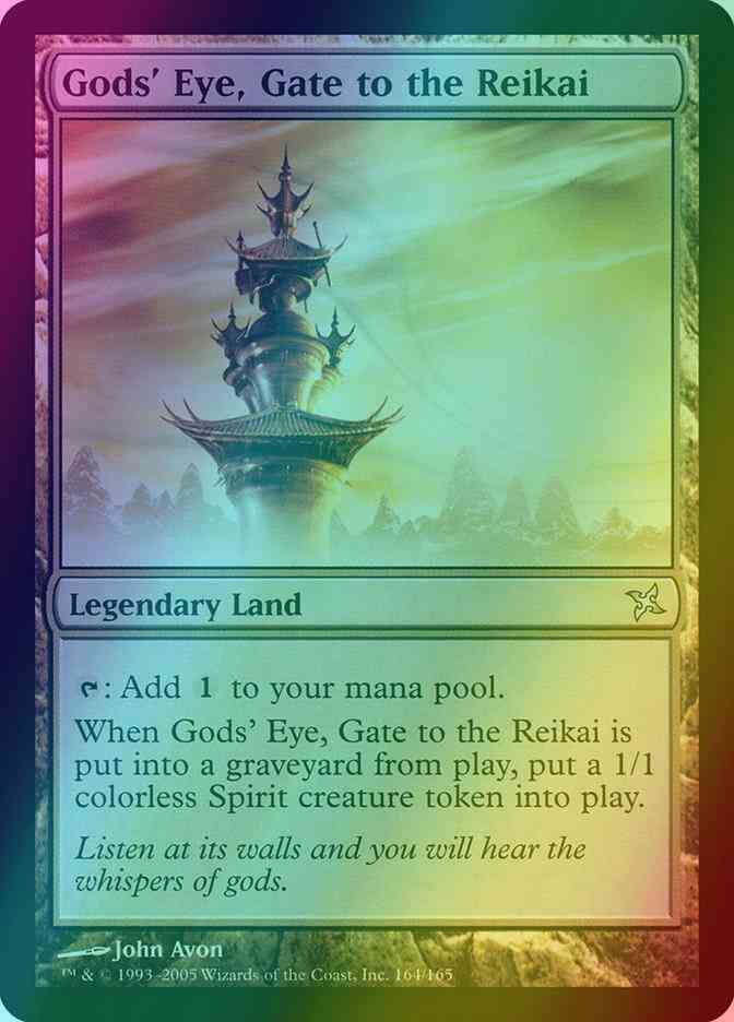 Gods' Eye, Gate to the Reikai [164] [Betrayers of Kamigawa] [Foil]