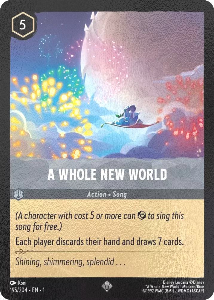 A Whole New World - 195/204 [The First Chapter] [Cold Foil]