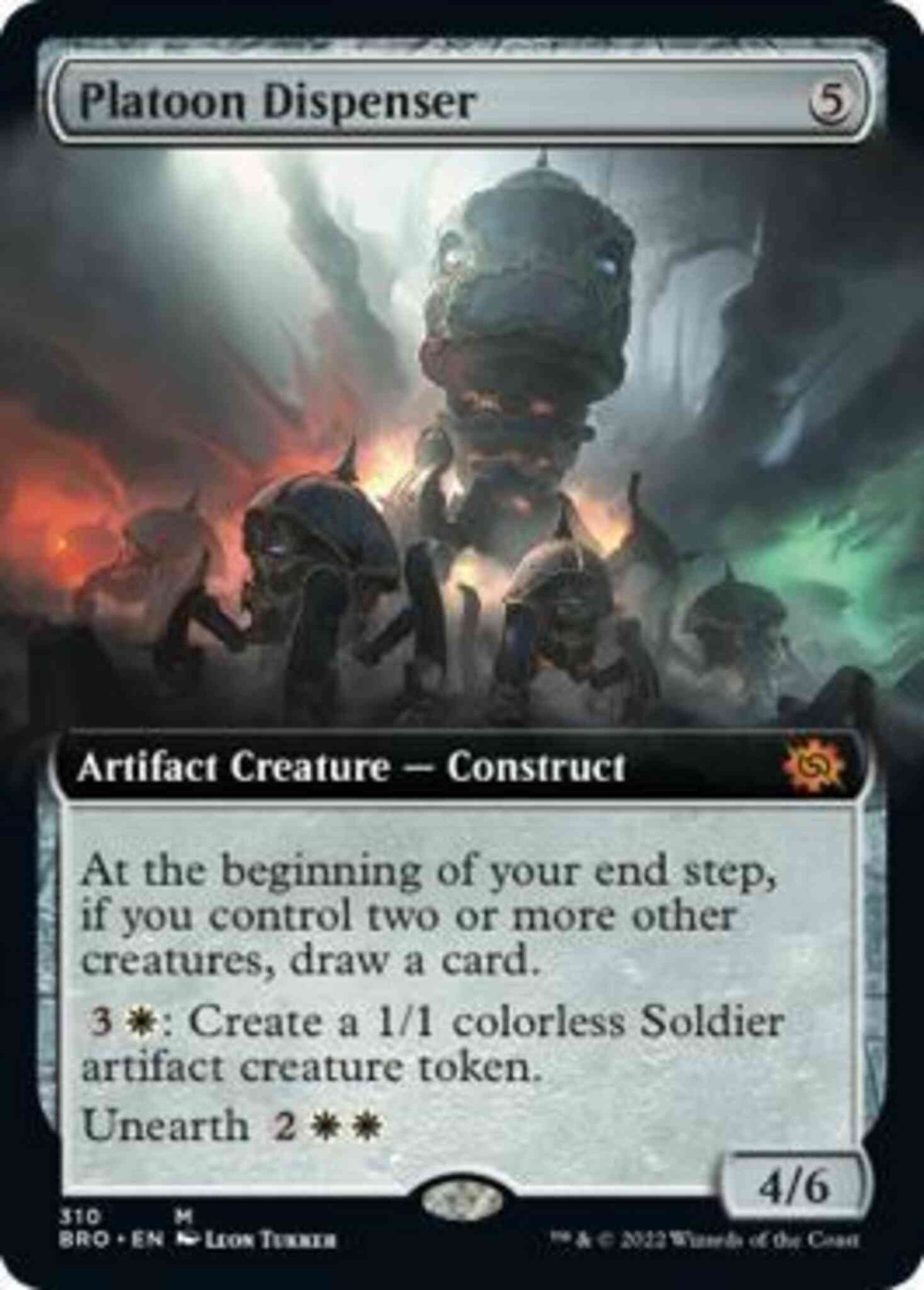 Platoon Dispenser [310] [Extended Art] [The Brothers' War] [Non-Foil]