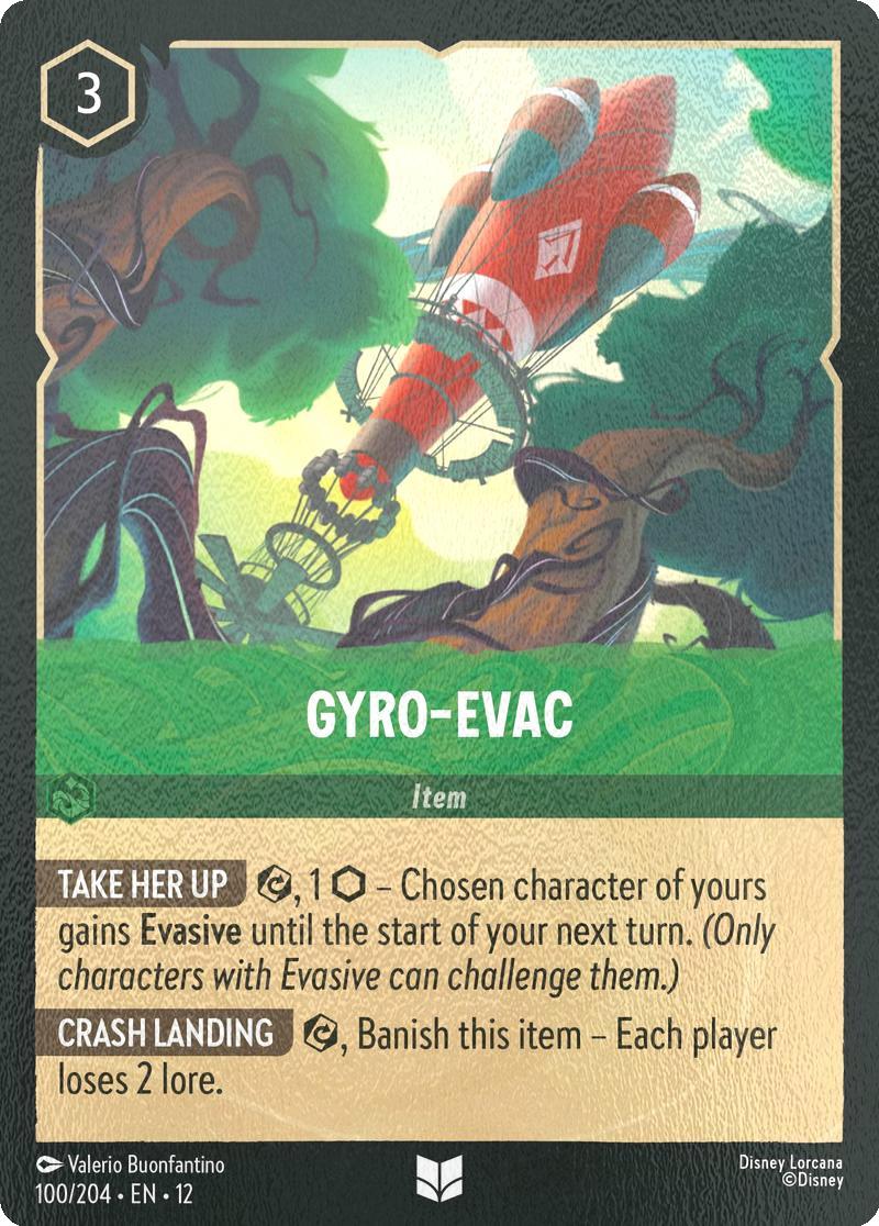 Gyro-Evac - 100/204 [Wilds Unknown] [Cold Foil]